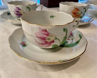 Herend "Kitty" cup & saucer