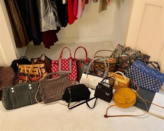 handbags a plenty!
