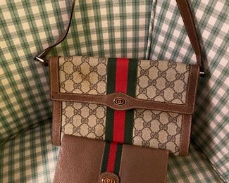 Gucci bag & wallet