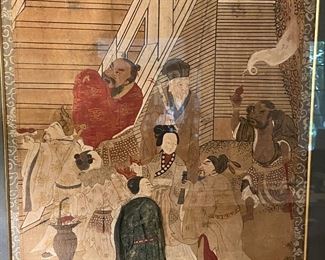 Image from painted scroll