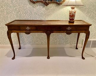 Baker console table