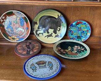 Assorted Decorative Plates