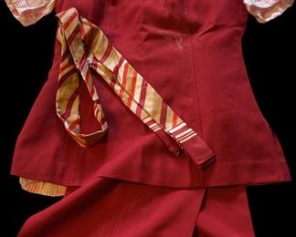 Edith Head For Pan Am Red Uniform