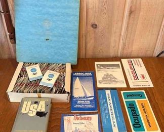 Introducing The Pan Am Airlines 747 Advertising Matchbooks Other Airline Collectibles