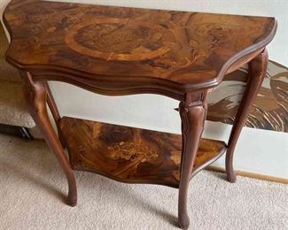 Italian DemiMoon Hall Table
