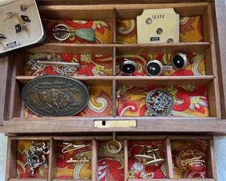 Jewelry Box Full of Mens Jewelry
