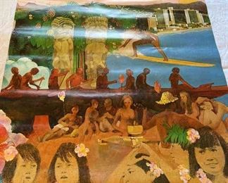 Pan Am's World Hawaii Poster