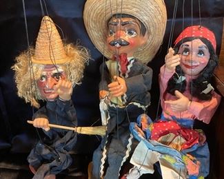 Trio Of Mexican Puppets