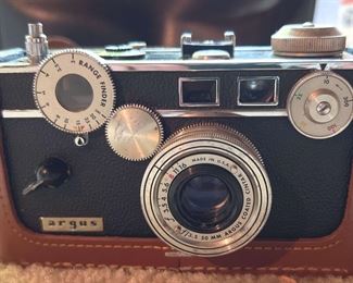 Vintage Argus Camera With Flash