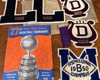 Vintage High School Letters