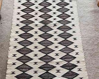 Vintage Navajo Wool Rug