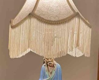 Vintage Porcelain Lamp