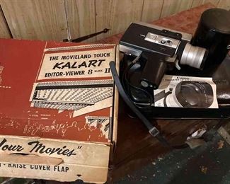 Zoom 518 Super 8 Canon With C8 Teleconverter Lens