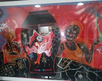 Large oil painting pick up SoBe