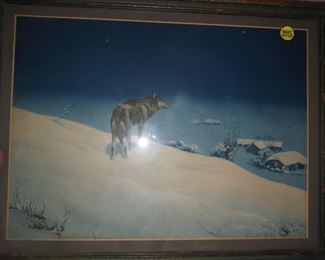 Original lithograph by Kowalski 12\16in 
 1920