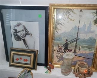 Marilyn Monroe love happy promo picture!! 
American artist Andrew Barrick oil Chimney Sweep