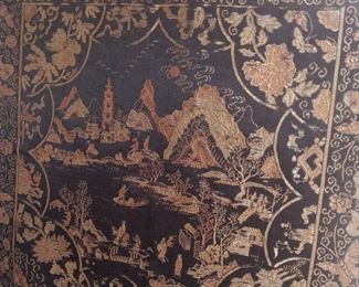 Chinese Silk panel 1800 
Canto Peking