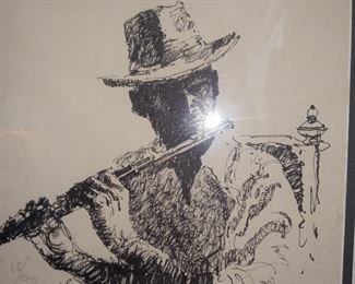 Caribbean artist
Charles Hawes litho 
66\100