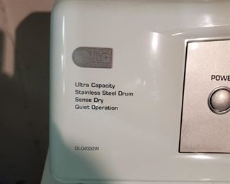 LG brand washer