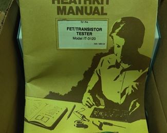 Keathkit Transistor tester Manual