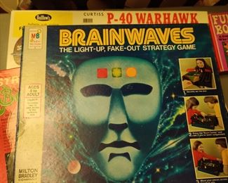 P-40 Warhawk Brainwaves The Light-UP, fake-out strategy game Milton Bradley