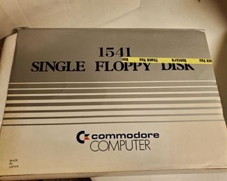 1541 Commodore computer single floppy disk