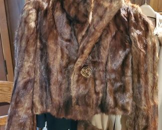 Short vintage fur