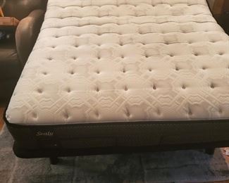 MASTER BEDROOM  SERTA LIFT BED AND FRAME