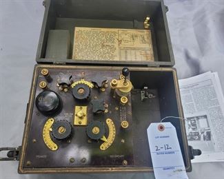 DeForest BC-14A WW1 Receiver 