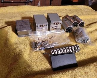 Parts removed during restoration of fowler r390a 