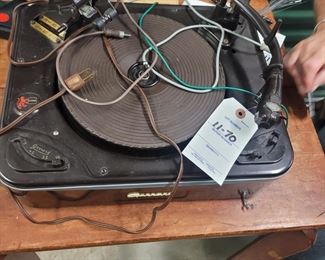 GARRARD RC 88 ON RARE METAL / TIN BASE