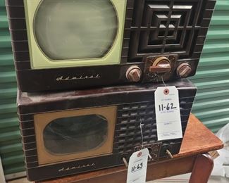 ADMIRAL 7" TV SETS