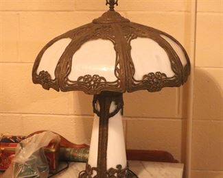 Bent panel lamp