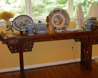 Early 19th Century Solid Wood Alter Table
