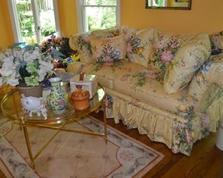 Chintz Fabric Sofa 