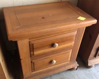 Pine side table