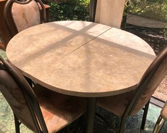 Formica table with leaf included