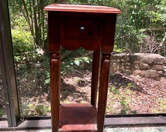 Small, tall side table 