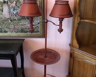 interesting lantern style double lamp