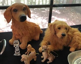Golden retriever figurines (more where this came from!)