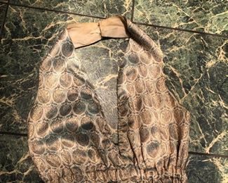 Handmade halter dress