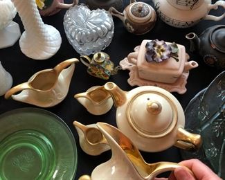 Interesting shaped tea set