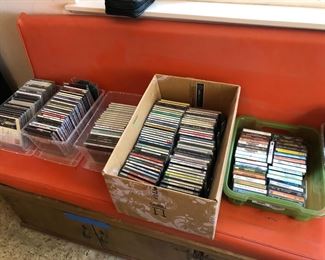 Cassettes and CD's