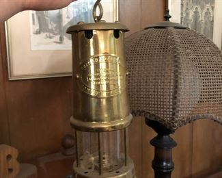 British miner's lamp 