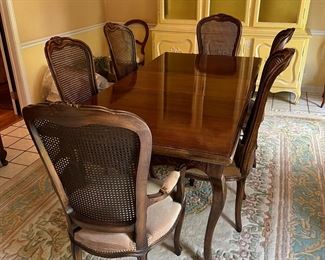 Dining set with 6 chairs available NOW 1,200$ 