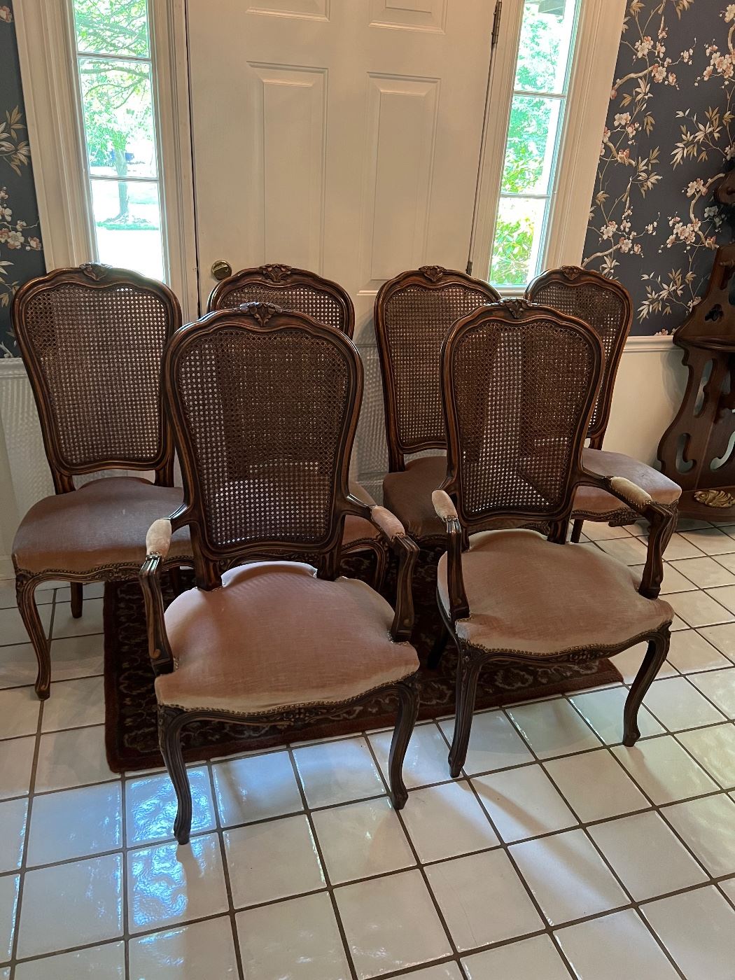 Chairs available for sale separately if desired 