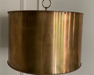 Vintage Brass Floor Lamp. Measures 62" H. Photo 1 of 4.