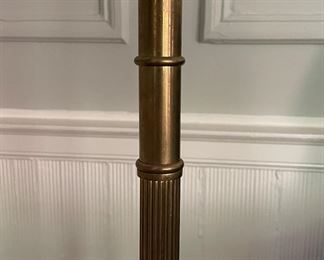 Vintage Brass Floor Lamp. Measures 62" H. Photo 3 of 4.