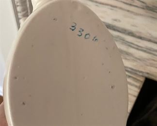 Glazed Ceramic Horse Head Vase. Photo 2 of 3.