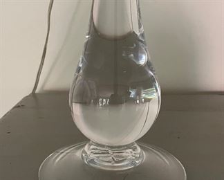 Simon Pearce Table Lamp. Measures 34" H. Photo 2 of 3.